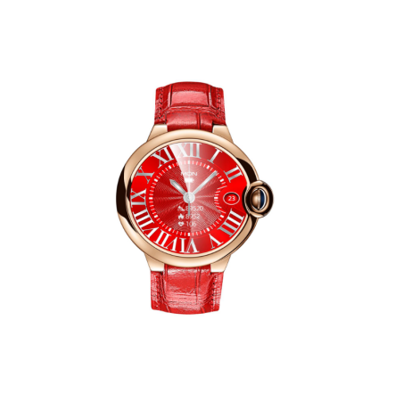 Montre Intelligente Femme – Suivi Température Corporelle & Appels Bluetooth