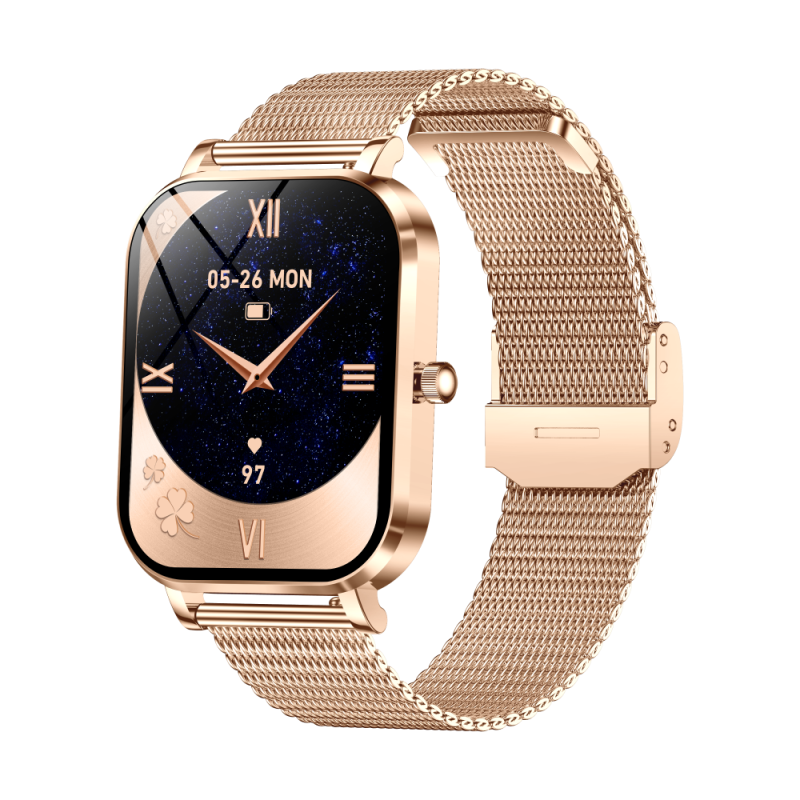 Montre Connectée Femme avec Bluetooth 5.3 DesignÉlégant& Santé Montre Connectée Femme avec Bluetooth 5.3 DesignÉlégant& Santé