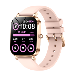 Montre Connectée Femme avec Bluetooth 5.3 DesignÉlégant& Santé