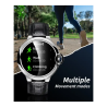 Montre Intelligente Femme – Suivi Température Corporelle & Appels Bluetooth