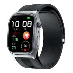 Montre Connectée Air Pump Médicale – ECG & Glucose