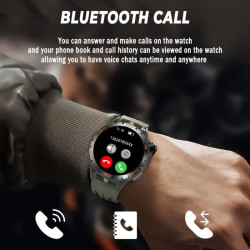 Montre Connectée Élégante avec Surveillance de la Santé Physique