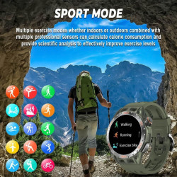 Montre Connectée Élégante avec Surveillance de la Santé Physique