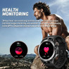 Montre Connectée Élégante avec Surveillance de la Santé Physique