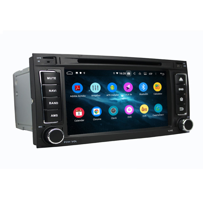 Autoradio Android 10 Volkswagen Touareg (2004-2010) / Multivan T5 (2004-2009) avec Écran 7" tactile – Versions PX5 / PX6