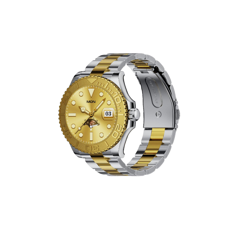 Montre Connectée AMOLED Élégante avec Mesure de Température Corporelle