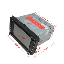 Autoradio Android 10 VW/Seat (2006-2012) – Écran 7" HD PX5 / PX6