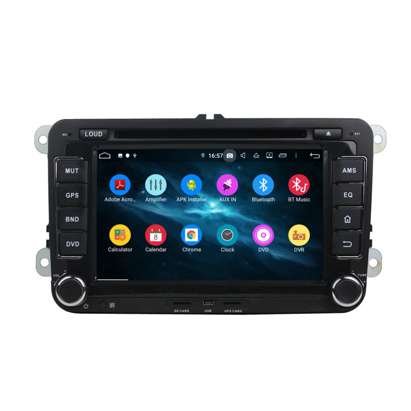 Autoradio Android 10 VW/Seat (2006-2012) – Écran 7" HD PX5 / PX6