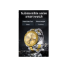 Montre Connectée AMOLED Élégante avec Mesure de Température Corporelle
