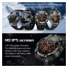 Montre Connectée Écran HD TFT – Appels Bluetooth & Surveillance Cardio-Vasculaire