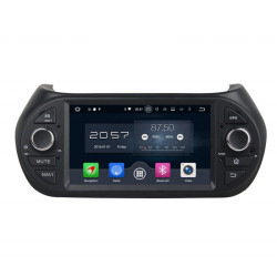 Autoradio Android 10 GPS Multimédia 7" Compatible Fiat Fiorino, Citroën Nemo, Peugeot  Bipper (2008-2015)