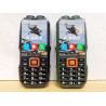 Téléphone K-6000 robuste – Double SIM, FM sans fil, Batterie 2400mAh