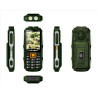 Téléphone K-6000 robuste – Double SIM, FM sans fil, Batterie 2400mAh