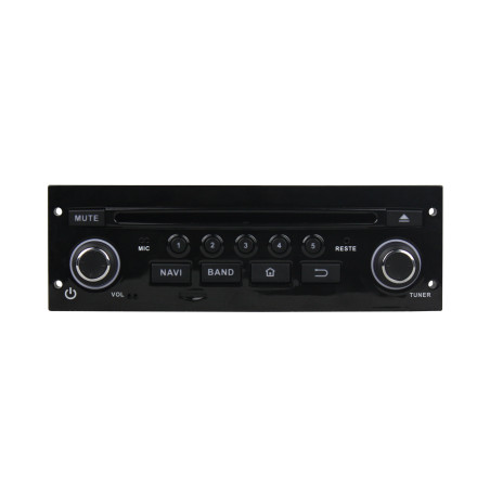 Autoradio Android 10 GPS Bluetooth WiFi DSP 7" Citroën C4 (2005–2011) – CarPlay, CaméraRecul