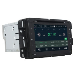 Autoradio Android 10 GPS Bluetooth WiFi DSP 7" GMC Yukon / Chevrolet Tahoe (2007–2012) – CarPlay, CaméraRecul