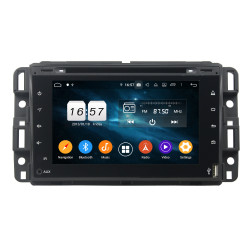 Autoradio Android 10 GPS Bluetooth WiFi DSP 7" GMC Yukon / Chevrolet Tahoe (2007–2012) – CarPlay, CaméraRecul